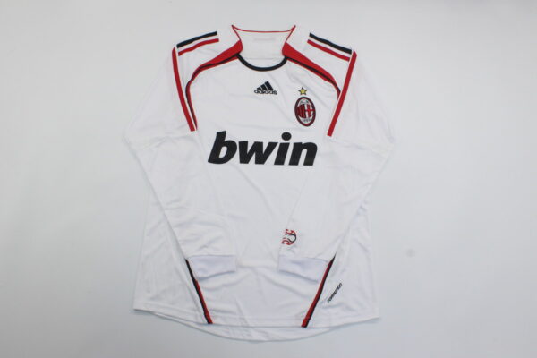 AC Milan Visitante / Fan version / Manga Larga / Retro 06-07