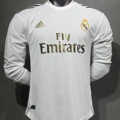 Real Madrid Local / Player version / Manga Larga / Retro 19-20