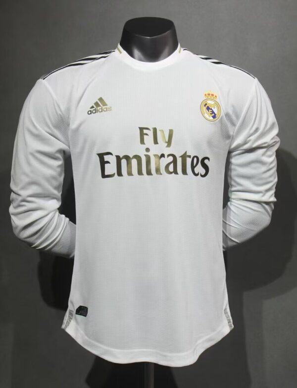Real Madrid Local / Player version / Manga Larga / Retro 19-20