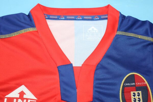 Cagliari Calcio Local / Fan version / Retro 03-04 - Imagen 3
