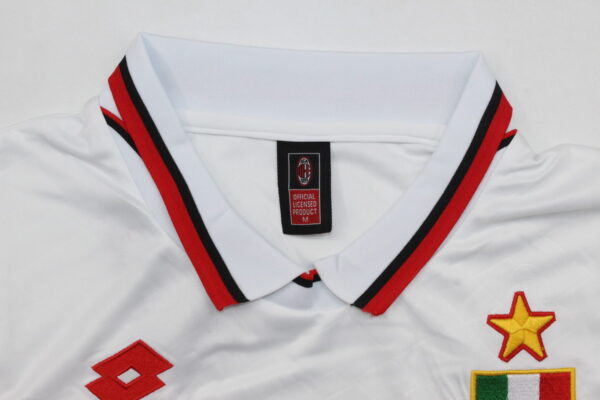 AC Milan Visitante / Fan version / Manga Larga / Retro 93-94 - Imagen 3