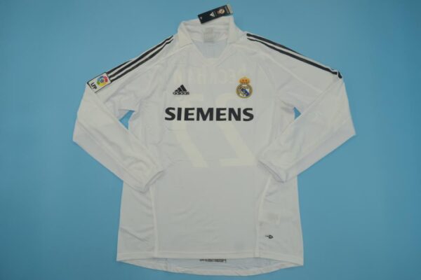 Real Madrid Local / Fan version / Manga Larga / Retro 05-06