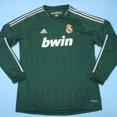 Real Madrid Tercera equipcion / Fan version / Manga Larga / Retro 12-13