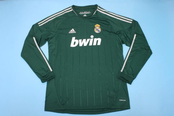 Real Madrid Tercera equipcion / Fan version / Manga Larga / Retro 12-13
