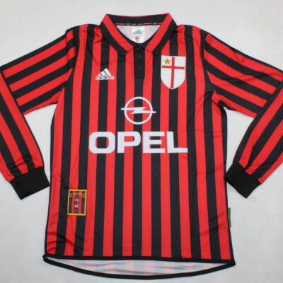 AC Milan Local / Fan version / Manga Larga / Retro 99-00