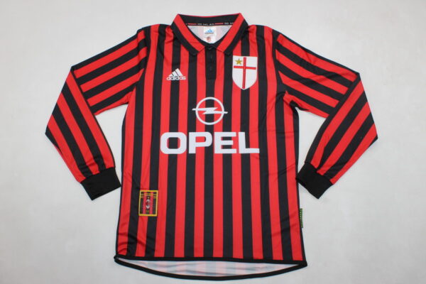 AC Milan Local / Fan version / Manga Larga / Retro 99-00