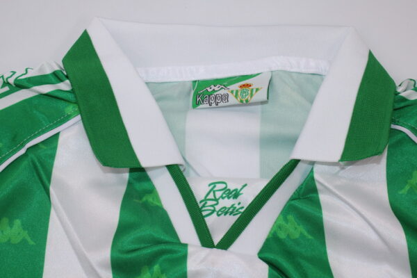Real Betis Balompie Local / Fan version / Manga Larga / Retro 95-96 - Imagen 3