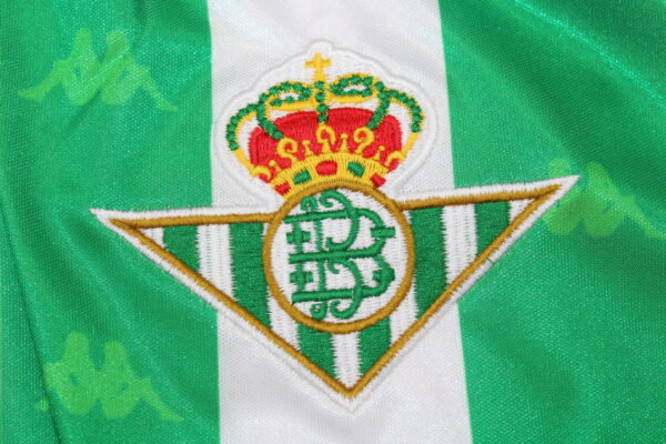 Real Betis Balompie Local / Fan version / Manga Larga / Retro 95-96 - Imagen 2