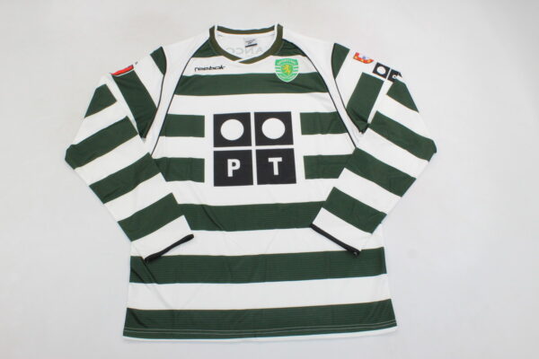 Sporting CP Local / Fan version / Manga Larga / Retro 02-03