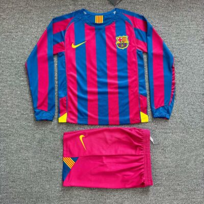 FC Barcelona Local / Kid version / Fan version / Manga larga / Retro 05-06