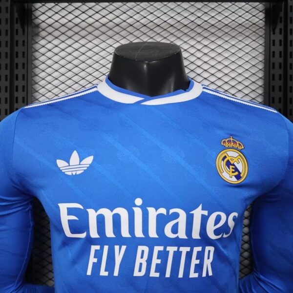 Real Madrid Tercera equipacion / Player Version / Manga larga - Imagen 2
