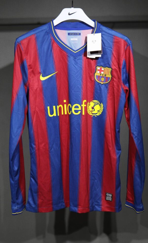 FC Barcelona Local / Player version / Manga Larga / Retro 09-10