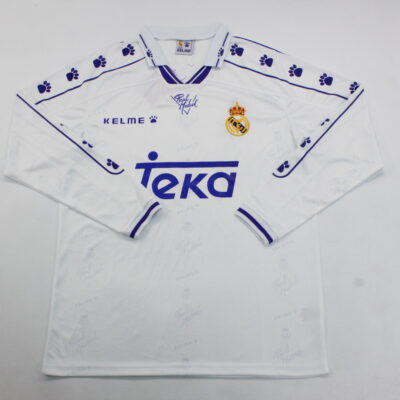 Real Madrid Local / Fan version / Manga Larga / Retro 94-95