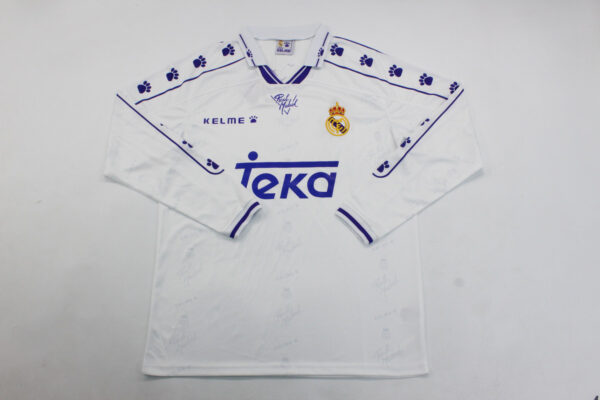 Real Madrid Local / Fan version / Manga Larga / Retro 94-95