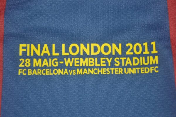 FC Barcelona Local / Fan version / Manga Larga / Final Ucl / Retro 10-11 - Imagen 2