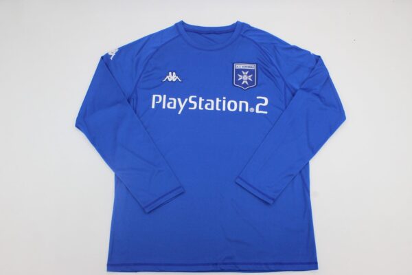 AJ Auxerre Visitante / Fan version / Manga Larga / Retro 03-04