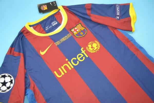 FC Barcelona Local / Fan version / Final Ucl / Retro 10-11 - Imagen 3