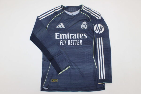 Real Madrid Visitante / Player Version / Manga larga