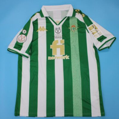 Real Betis Balompie Local / Fan version / Final Copa del Rey / Retro 21-22