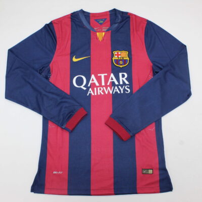 FC Barcelona Local / Player version / Manga Larga / Retro 14-15
