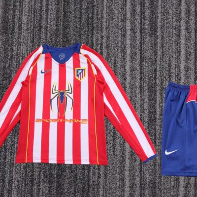 Club Atletico de Madrid Local 2 / Kid version / Fan version / Manga Larga / Retro 04-05