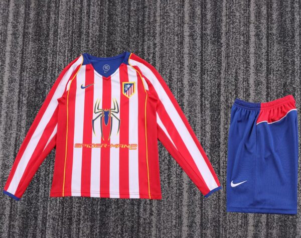 Club Atletico de Madrid Local 2 / Kid version / Fan version / Manga Larga / Retro 04-05