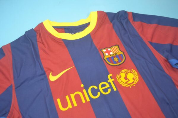 FC Barcelona Local / Fan version / Manga Larga / Retro 10-11 - Imagen 2