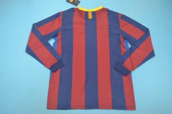 FC Barcelona Local / Fan version / Manga Larga / Retro 10-11 - Imagen 4