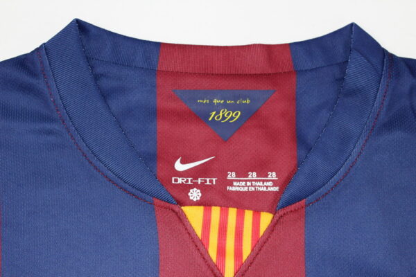 FC Barcelona Local / Kid version / Fan version / Retro 14-15 - Imagen 3