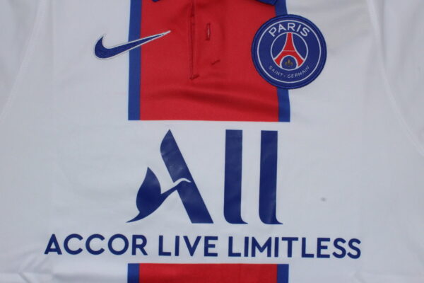 Paris Saint-Germain Fc Visitante / Fan version / Retro 20-21 - Imagen 3