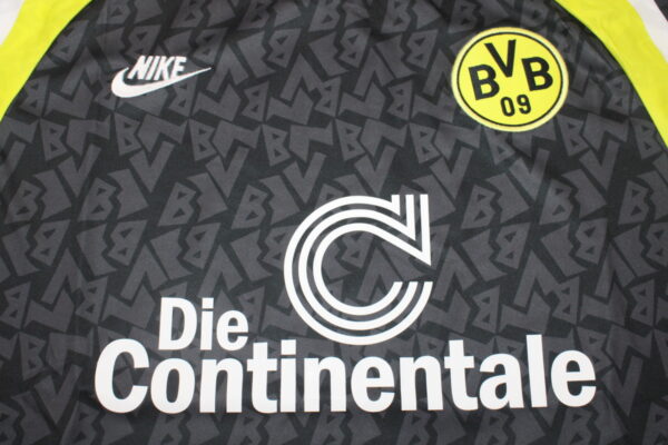 Borussia Dortmund Visitante / Fan version / Manga Larga / Retro 95-96 - Imagen 2