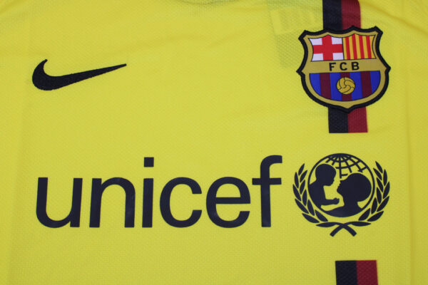 FC Barcelona Visitante / Fan version / Manga Larga / Retro 08-09 - Imagen 2