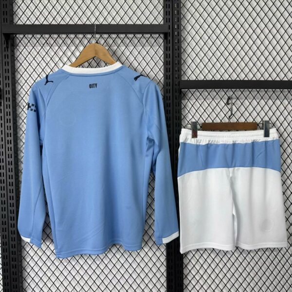 Manchester city fc Local / Kid version / Fan version / Manga larga - Imagen 2
