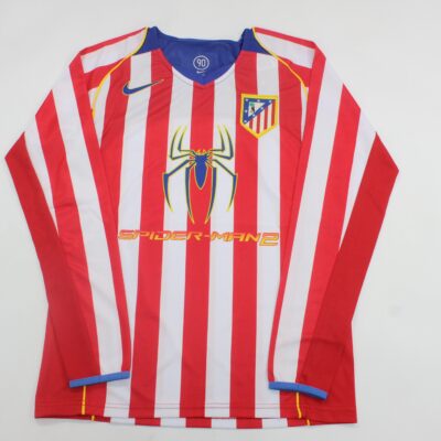 Club Atletico de Madrid Local 2 / Fan version / Manga Larga / Retro 04-05