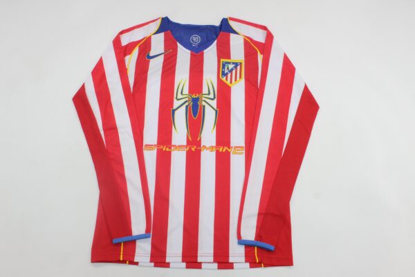 Club Atletico de Madrid Local 2 / Fan version / Manga Larga / Retro 04-05