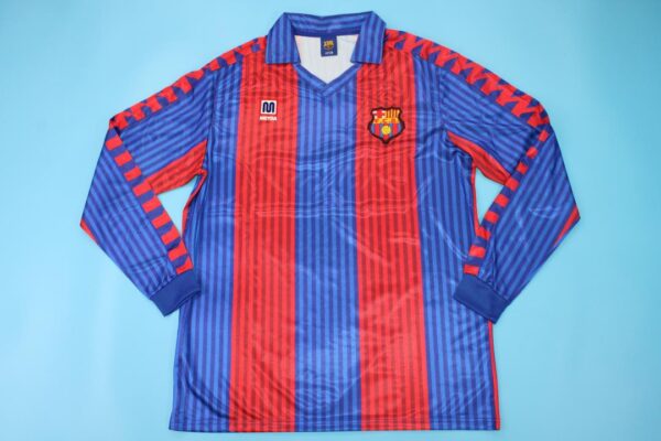 FC Barcelona Local / Fan version / Manga Larga / Retro 91-92