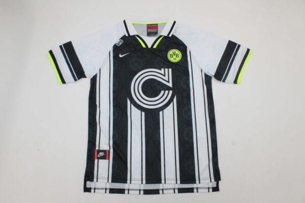 Borussia Dortmund Visitante / Fan version / UCL / Retro 96-97