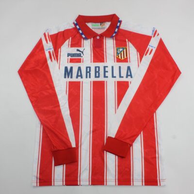 Club Atletico de Madrid Local / Fan version / Manga Larga / Retro 94-95
