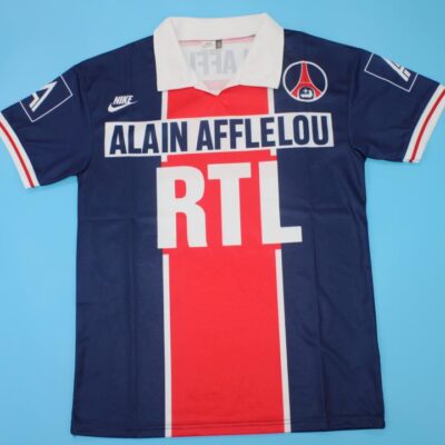 Paris Saint-Germain Fc Visitante / Fan version / Retro 90-91