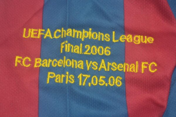 FC Barcelona Local / Fan version / Manga Larga / Final Ucl / Retro 05-06 - Imagen 5