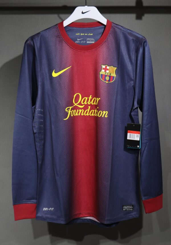 FC Barcelona Local / Player version / Manga Larga / Retro 12-13