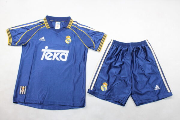 Real Madrid Tercera equipacion / Kid version / Fan version / Retro 98-99