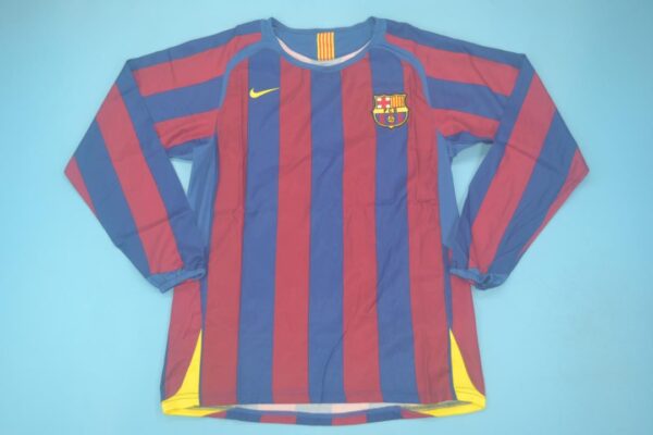 FC Barcelona Local / Fan version / Manga Larga / Retro 05-06