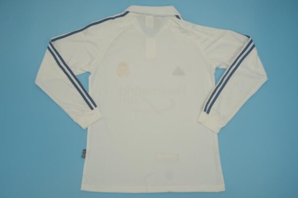 Real Madrid Local / Fan version / Manga Larga / Retro 01-02 - Imagen 4