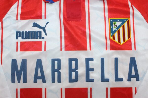 Club Atletico de Madrid Local / Fan version / Manga Larga / Retro 94-95 - Imagen 3