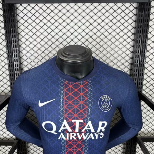 Paris Saint-Germain Fc Local / Player version / Manga Larga - Imagen 3