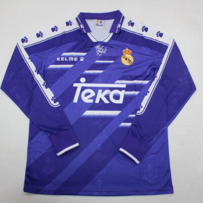 Real Madrid Visitante / Fan version / Manga Larga / Retro 94-95