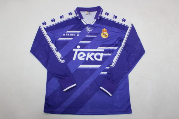 Real Madrid Visitante / Fan version / Manga Larga / Retro 94-95