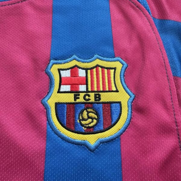FC Barcelona Local / Kid version / Fan version / Manga larga / Retro 05-06 - Imagen 3