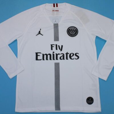 Paris Saint-Germain Fc Visitante / Fan version / Manga Larga / Ucl / Retro 18-19